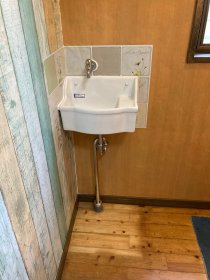 【トイレ】宮崎市 リフォーム 手洗器ボウル取替工事