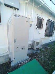 エコキュート、トイレ取替工事