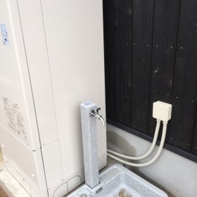 水漏れしている・・・