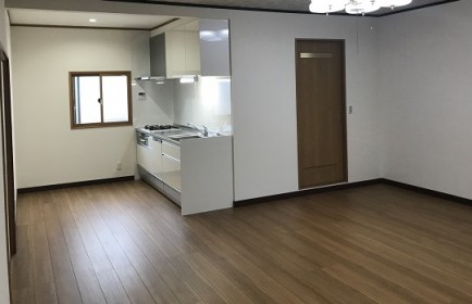何もない空間に住設備を設置し、新たな住空間をつくりたい！