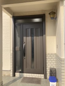 スムーズに出入りできる玄関（四国中央市）