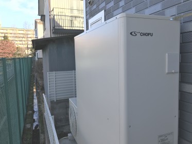 宮城県仙台市|石油の給湯器からエコキュートに交換工事