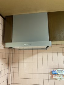 東大阪市K様邸　レンジフード取替