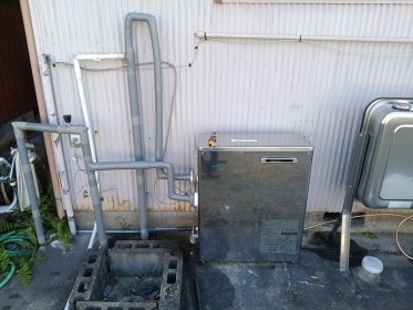 石油給湯器取替／田原市豊島町