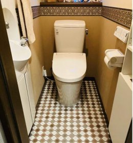 お掃除しやすい快適トイレに！八王子市N様邸