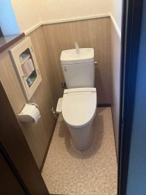 空間ごと明るく一新トイレリフォーム　日野市Ｏ様邸