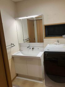 洗面化粧台を入れ替えて、暮らしの快適度アップ　日野市T様邸