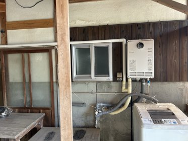 給湯配管新設工事／福知山