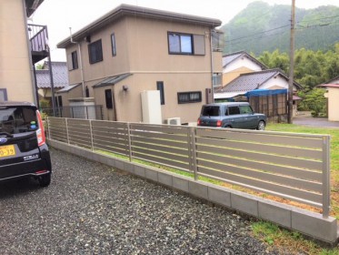 フェンスのリフォーム／福知山