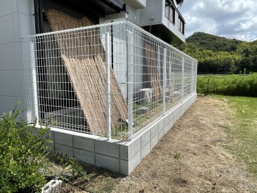 施工事例９３６　姫路市　フェンス新設リフォーム