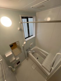 施工事例１２２４　姫路市余部区　浴室取替・手摺取付リフォーム