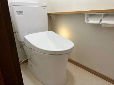 【藤岡市　トイレリフォーム】　TOTOトイレとリクシル手洗