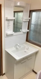 【深谷市　洗面台リフォーム】快適に使えています！