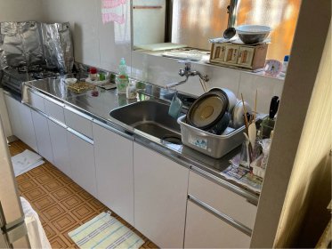 【上里町　キッチンリフォーム】水漏れも無くなり安心です！