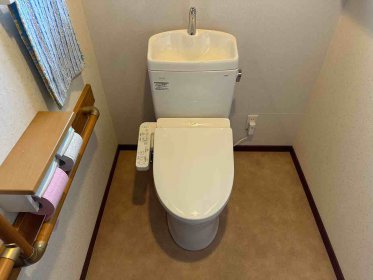 【本庄市　トイレ交換リフォーム】水漏れも止まって安心です！