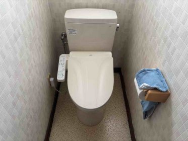 【上里町　トイレ交換リフォーム】水漏れ直ってこれで安心！