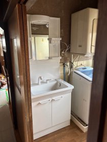 【上里町　洗面台リフォーム】新しく綺麗な洗面化粧台に大満足！