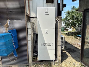 【美里町　給湯器リフォーム】お湯がすぐ貯まるようになりました