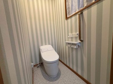 【伊勢崎市トイレリフォーム】お掃除らくらく