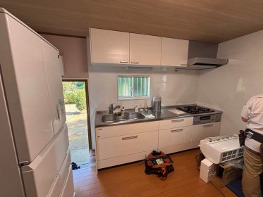 【深谷市　キッチンリフォーム】新しいキッチンで、料理を楽しく