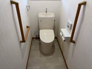 【上里町　トイレリフォーム】水漏れも直って安心しました！
