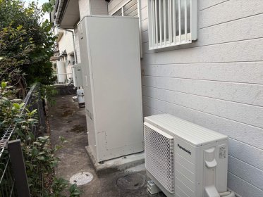 【本庄市　エコキュート交換】寒くなる前に交換は必要ですね！