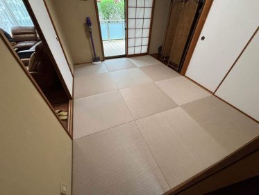 【本庄市　畳リフォーム】灰桜色で叶える快適空間