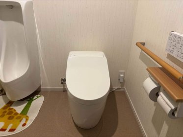 【伊勢崎市　トイレリフォーム】手洗なしで掃除が楽！