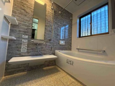 【本庄市　お風呂リフォーム】壁がおしゃれになりました！