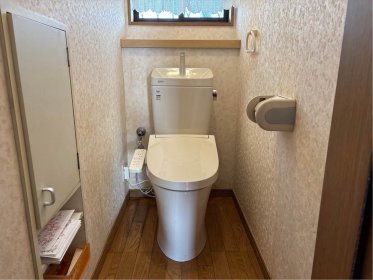 【本庄市　トイレ交換リフォーム】これで水漏れも無くなり安心！