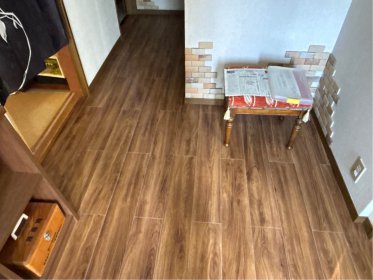 【寄居町　床リフォーム】仕上がりに大満足です