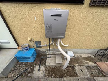 【上里町　ガス給湯器リフォーム】漏水が直って安心！
