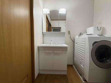 【上里町　洗面台リフォーム】三面鏡ですっきり収納！