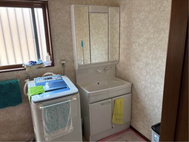 【伊勢崎市　洗面台リフォーム】みんな快適に使っています。