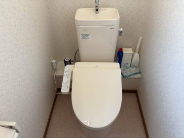 【藤岡市　トイレリフォーム】コンパクトでスッキリに！