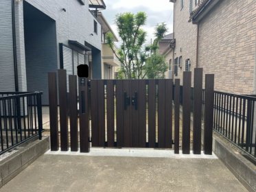 【本庄市　門リフォーム】新築のような門に生まれ変わりました！