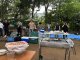 梅雨の晴れ間に、欅（けやき）の木立に囲まれてBBQ