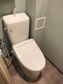 入間市　トイレリフォーム　LIXILアメージュ