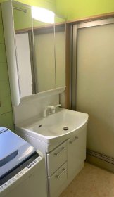 狭山市　洗面台リフォーム　タカラ　オンディーヌ