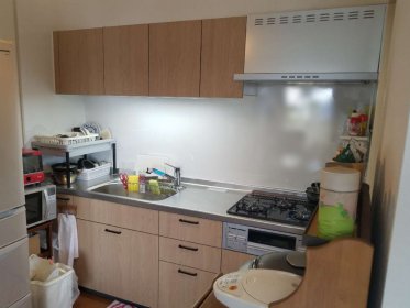 入間市　キッチンリフォーム　LIXIL　シエラS　マンション