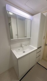 入間市　洗面台リフォーム　Panasonic　シーライン