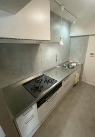 狭山市　キッチンリフォーム　クリナップ ラクエラ