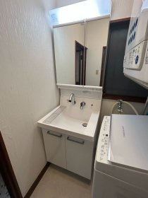 所沢市　洗面化粧台リフォーム　LIXIL　ピアラ