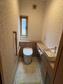 入間市　トイレリフォーム　LIXIL　Jフィット　キャパシア