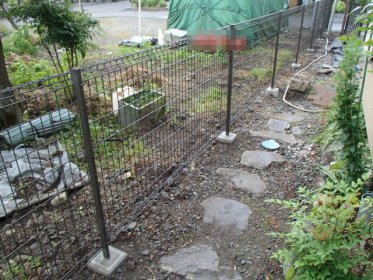 すっきりとした！動物の侵入を防ぐフェンス設置|岩手県釜石市