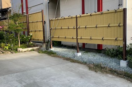 既存のデザインを活かしたフェンス設置|岩手県盛岡市