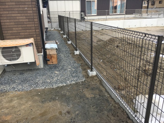 岩手県の外構リフォーム フェンスで境界を 盛岡支店 陽だまり工房 岩手県のリフォーム 増改築専門店