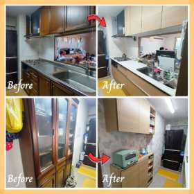 刈谷市のキッチンリフォーム事例｜築34年マンション