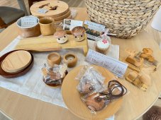 【木の雑貨販売】浜北ショールームに木のぬくもりを