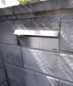 壊れたポストを交換｜浜松市浜北区